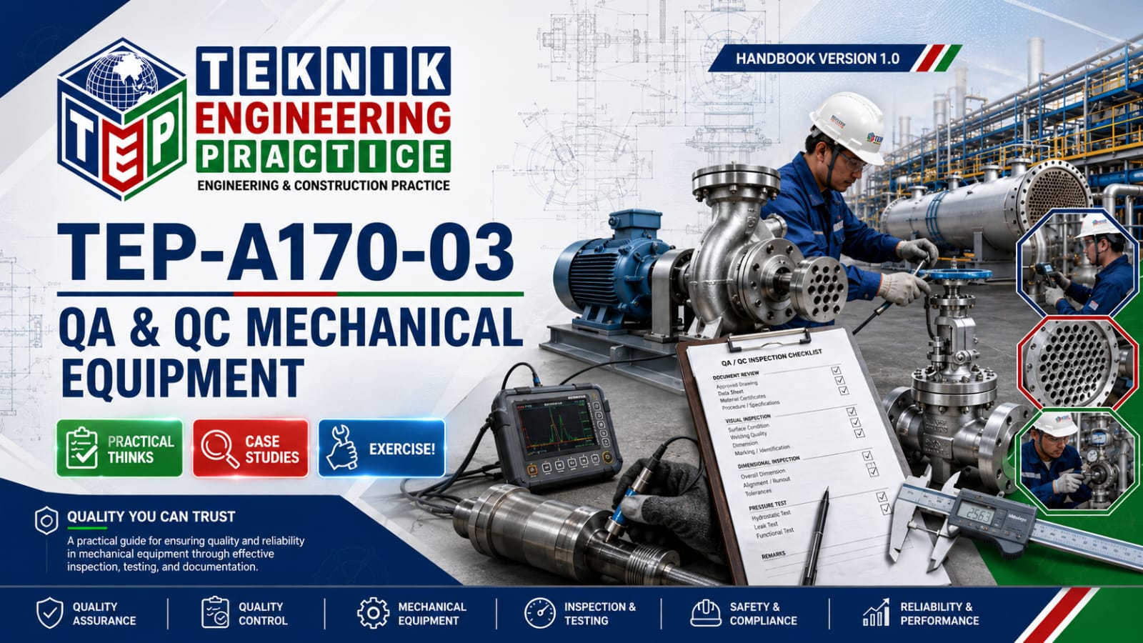 Thumbnail for TEP-A170-03 QA & QC MECHANICAL EQUIPMENT HANDBOOK